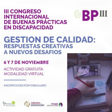 III Congreso Internacional de Buenas Prácticas en Discapacidad – Edición 2020