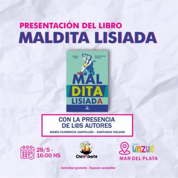 MALDITA LISIADA. PRESENTACIÓN DEL LIBRO EN PAPEL