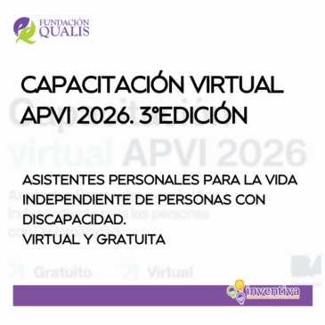 Capacitación virtual para Asistentes personales para la Vida Independiente de Personas con Discapacidad 2026